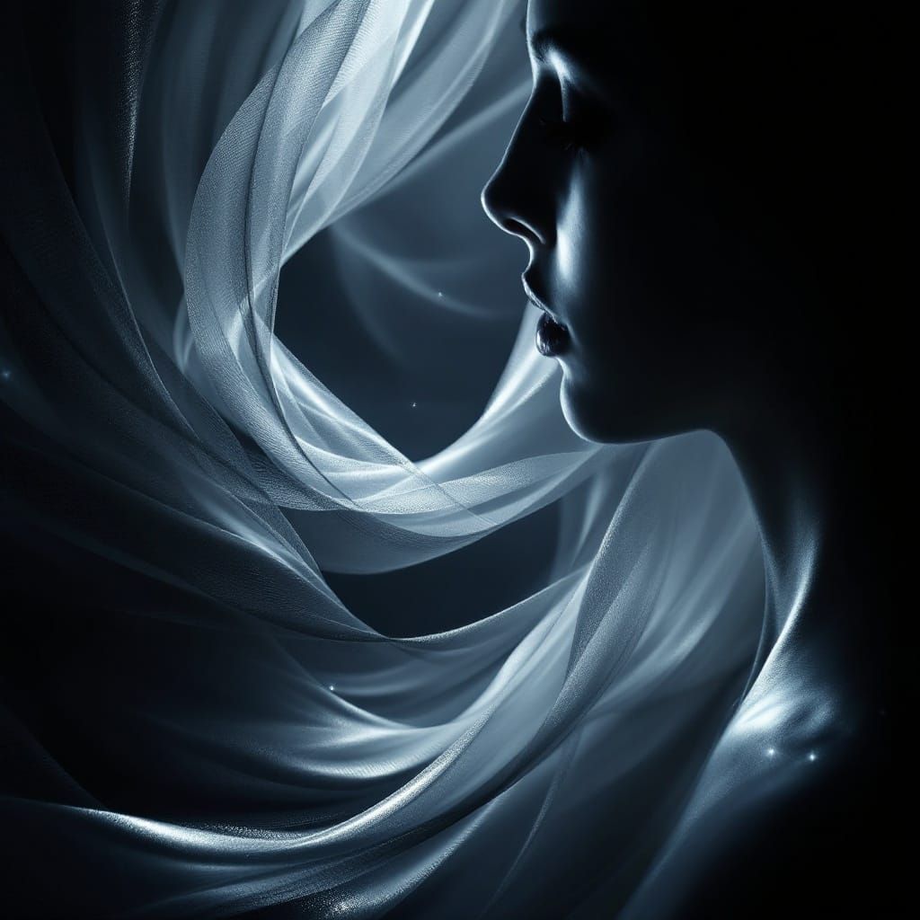 Ethereal Beauty in Quiet Darkness