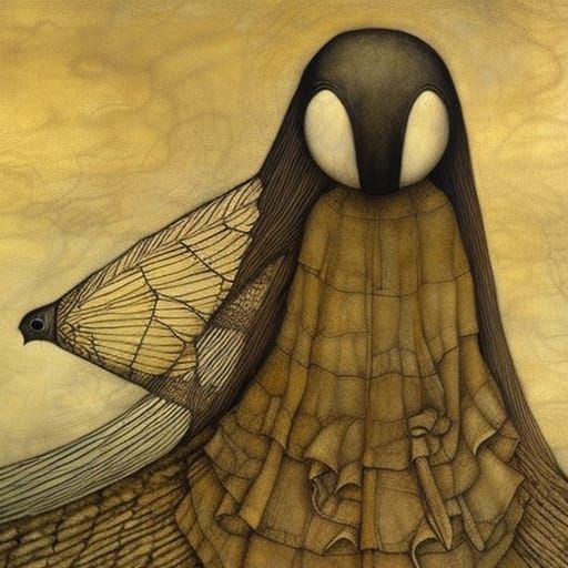 Woman and Butterfly Double Exposure Art in 8k