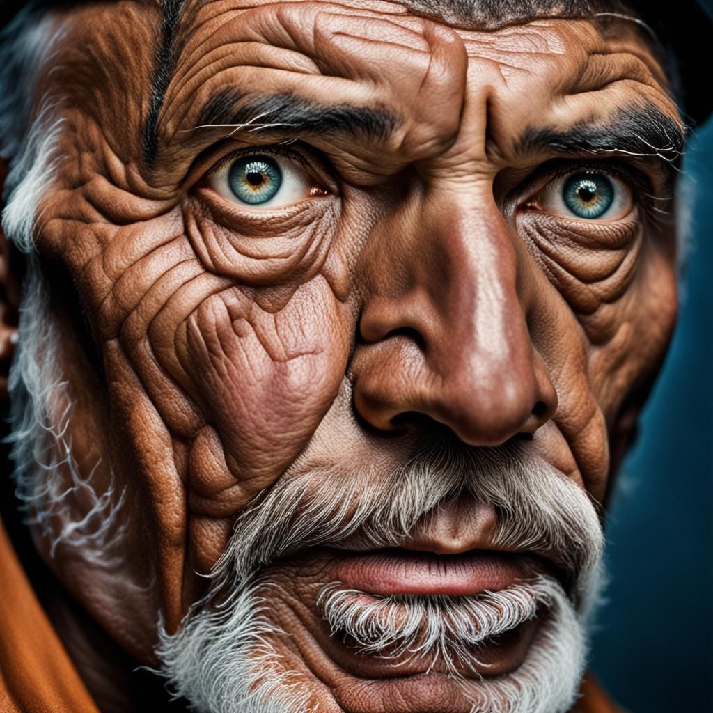 Professional Portrait with Bokeh and Studio Lighting