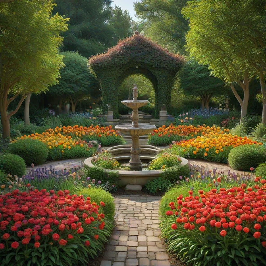 Vibrant Mandalas in Perfect Symmetry, Inspired by Escher