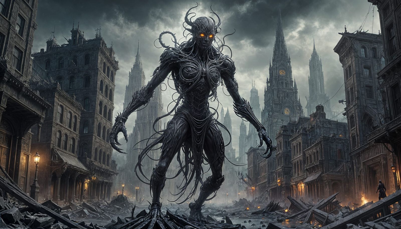 Dark Fantasy Black Magic Incarnation Crushing Souls