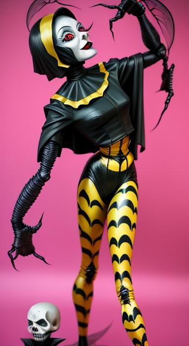 Cute Insectoid Woman