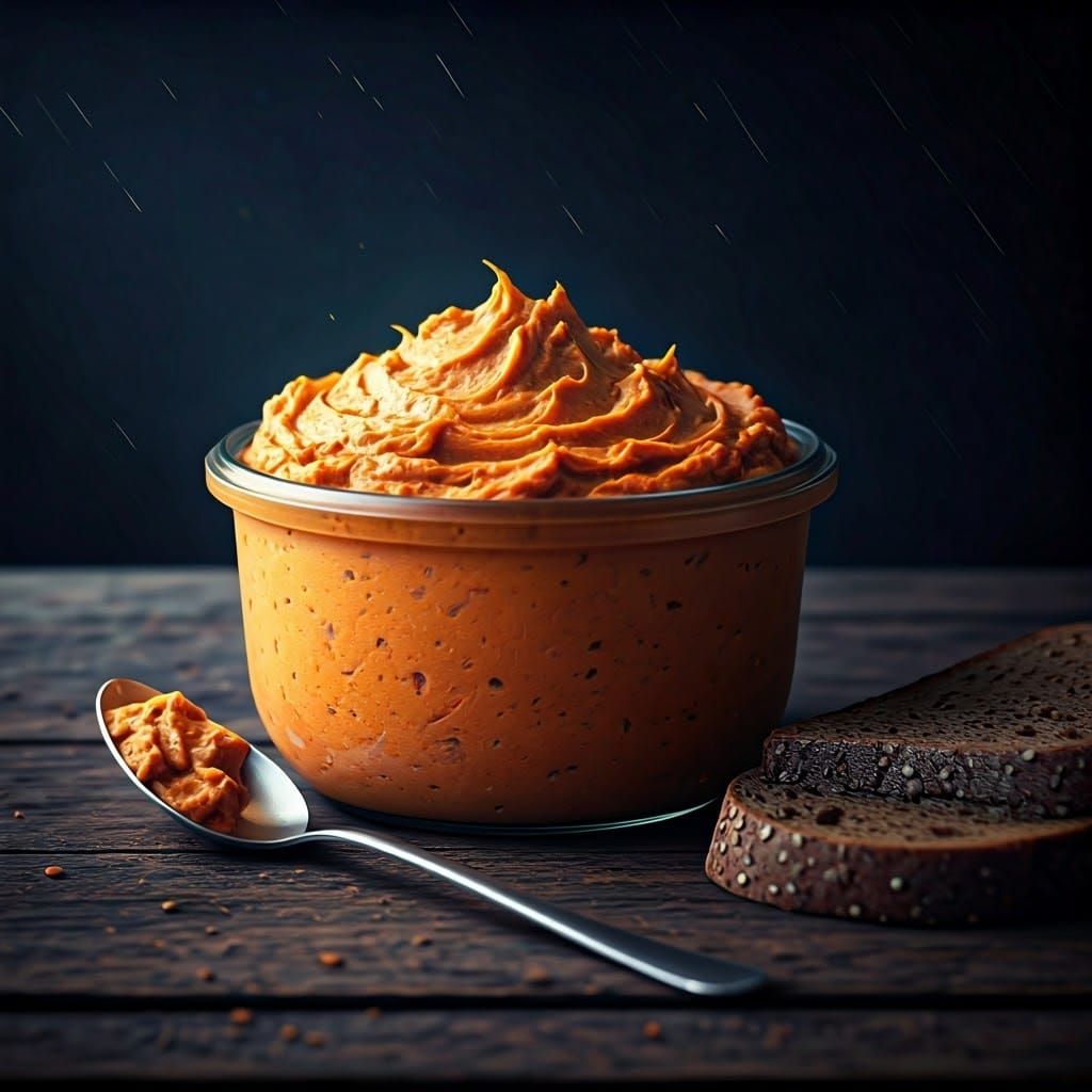 Baked Carrot Paté: Detailed Matte Painting