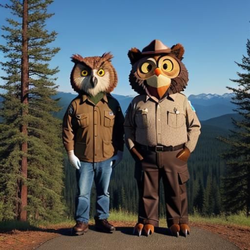 Smokey Bear and Woodsy Owl: Illogical Forest Icons