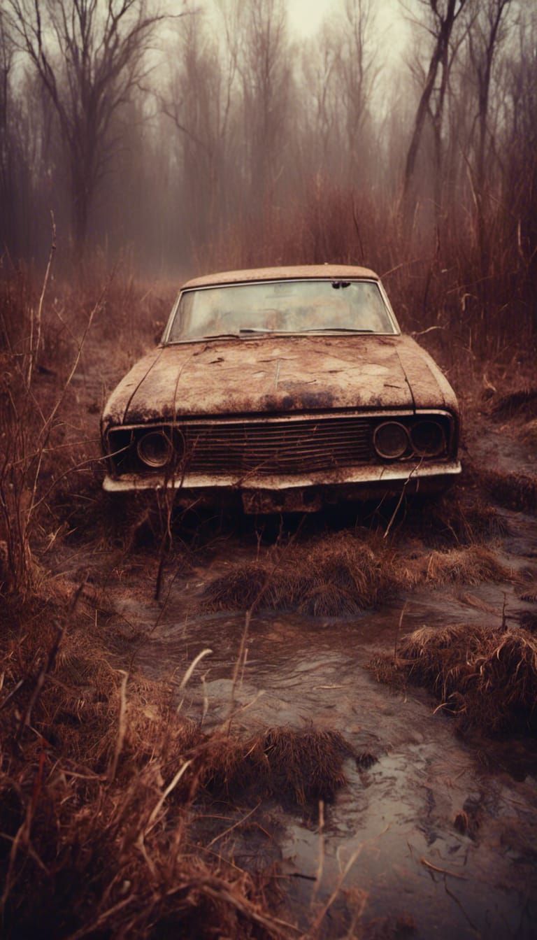 Macabre Old Cars Racing