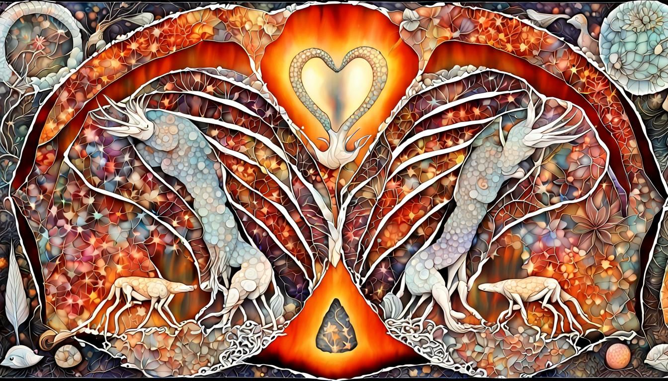 Harmonic Australian Ecosystem with Fractal Elements