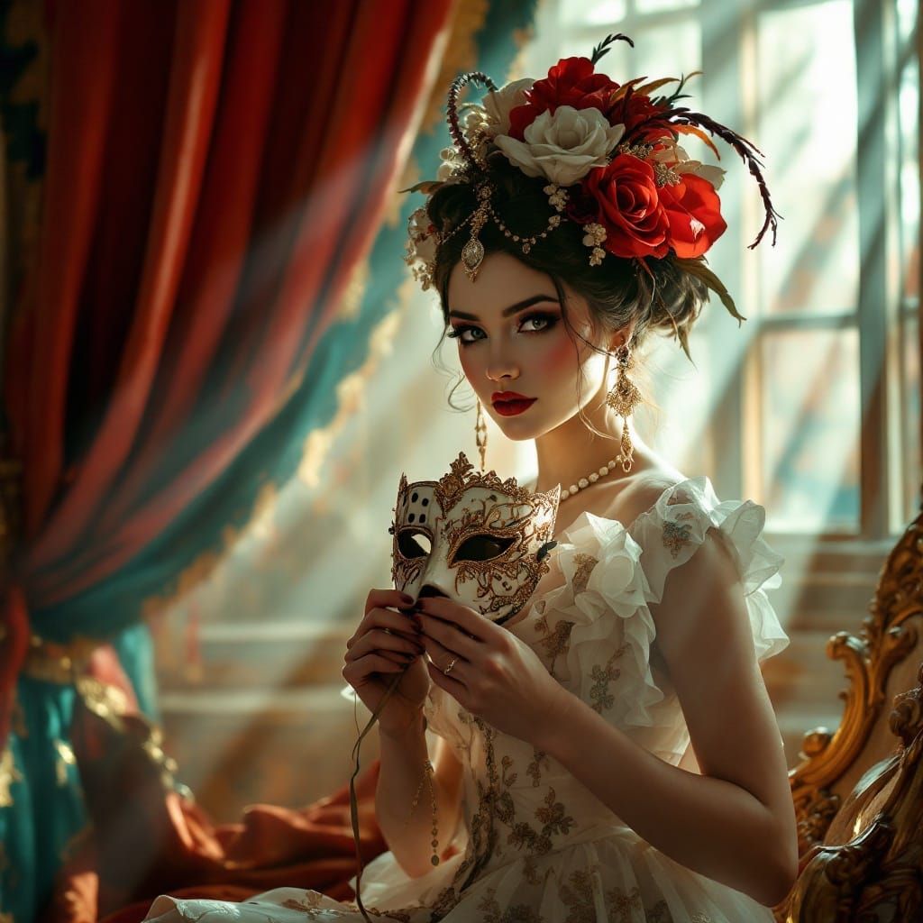 Mysterious Baroque Beauty in Venice