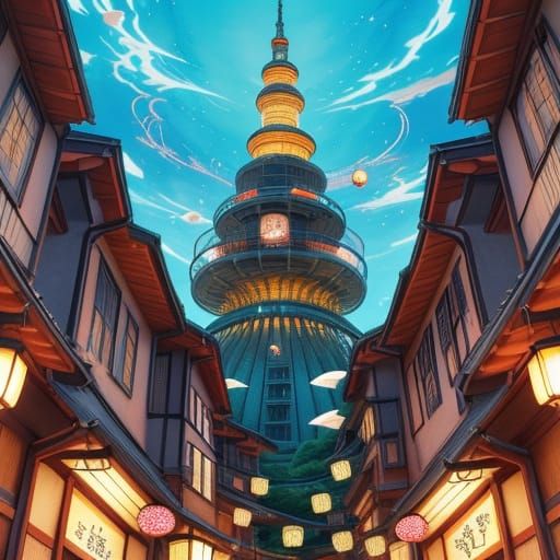 Anime Tower of Time and Culture