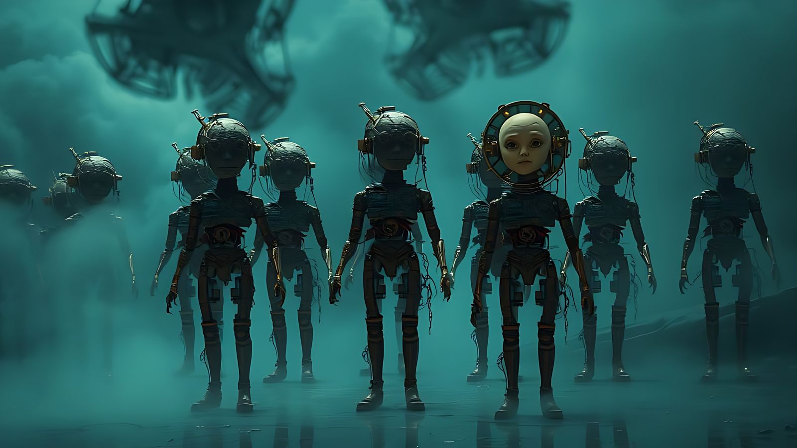 ‘Imagine if all dolls on the Island of Dolls were  remotely operated Steampunk automatons controlled by a psychopathic m...