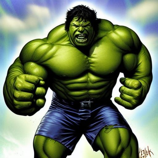 Bert Kreischer as The Incredible Hulk