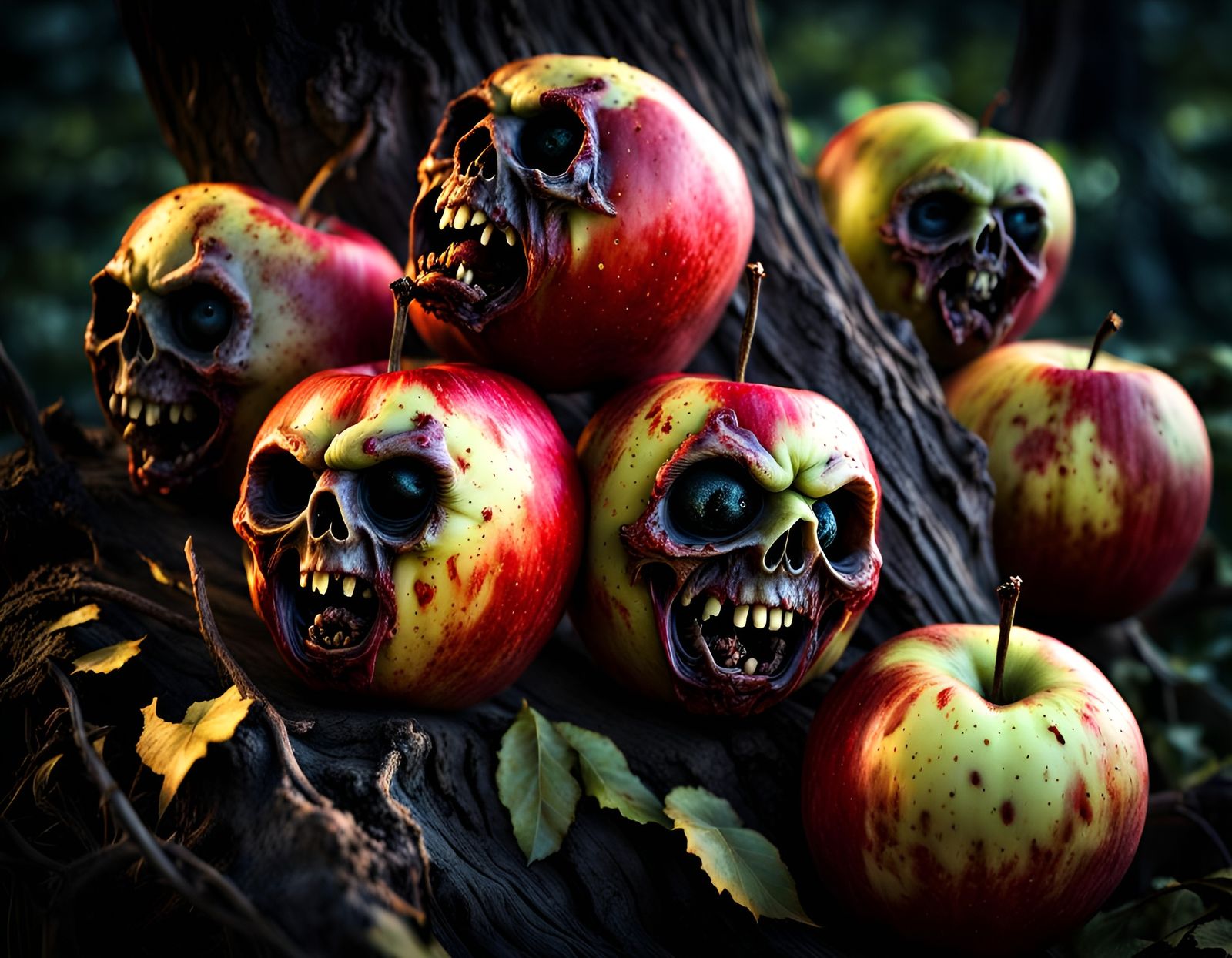 A Few Bad Apples to Spoil the Bunch 🧟🍎🍏