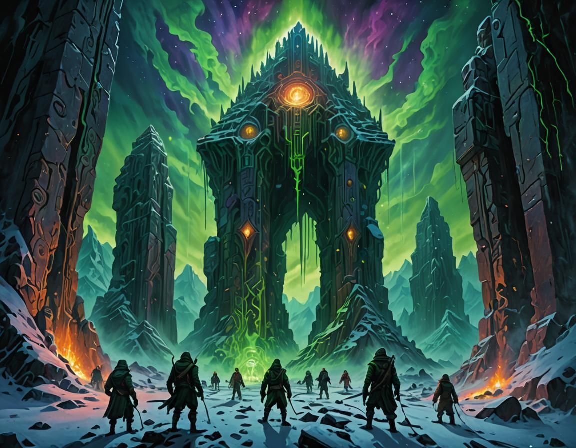 Cosmic Horror: Explorers Uncover Ancient Alien Ruins