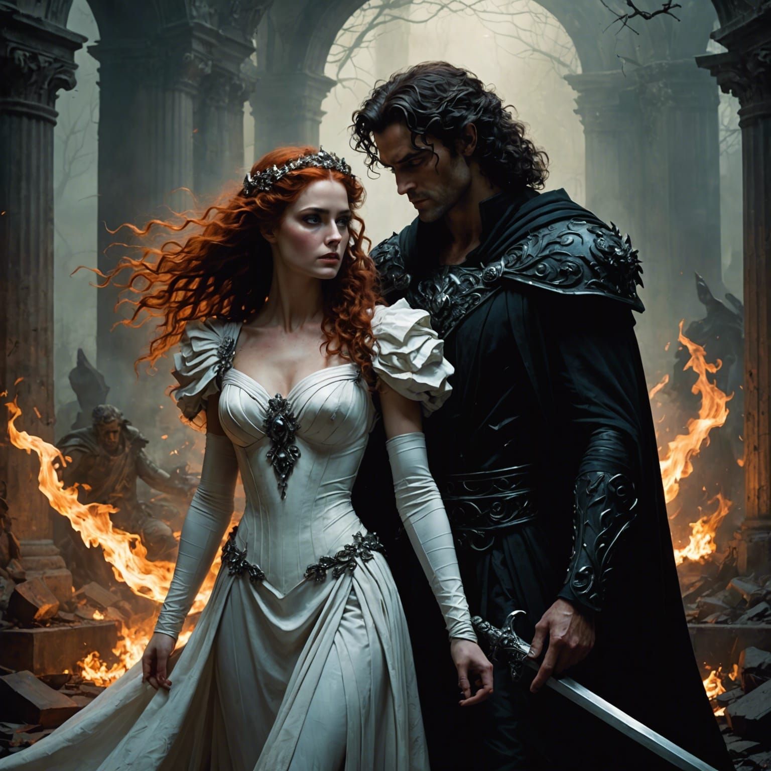 Hades and Persephone.