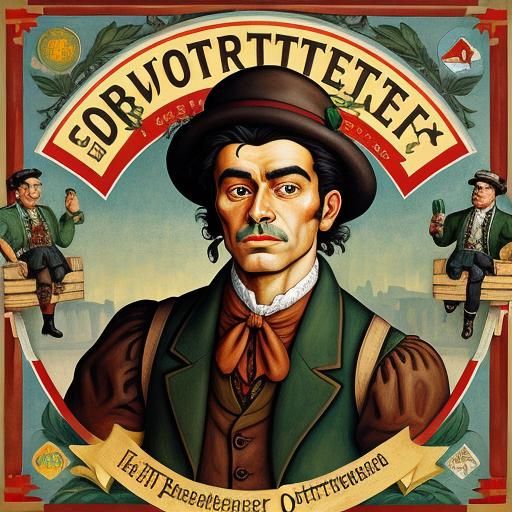 Oktoberfest Revolution: Cubist Expressionist Art