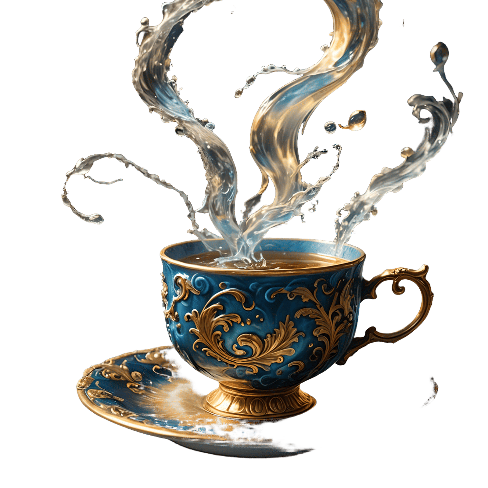 Storm in a Teacup: Detailed Matte Painting