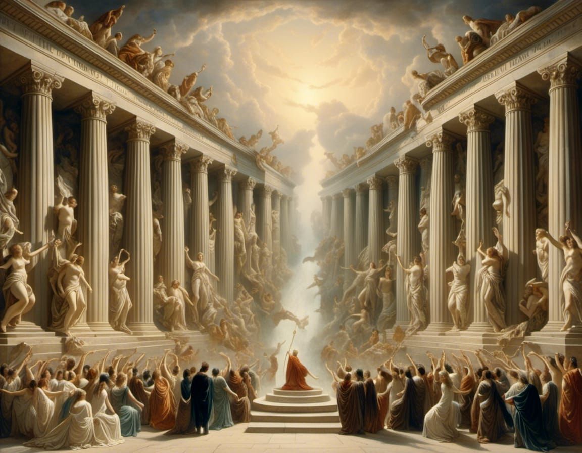 Richard Wagner's entry of the Gods into Walhalla