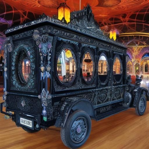 Psychedelic Fractal Kaleidoscope Image