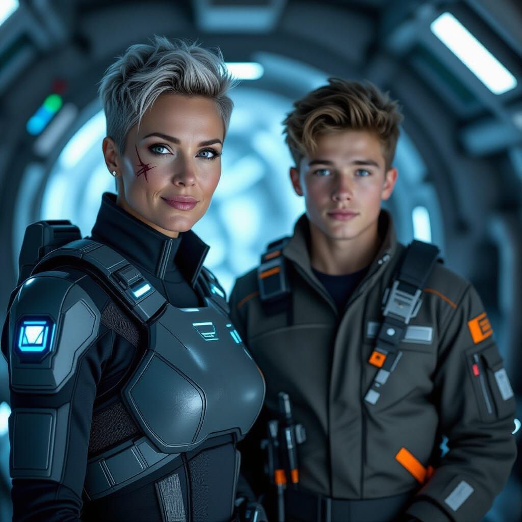 Sci-Fi Awakening in Stasis Bay with Volumetric Lighting