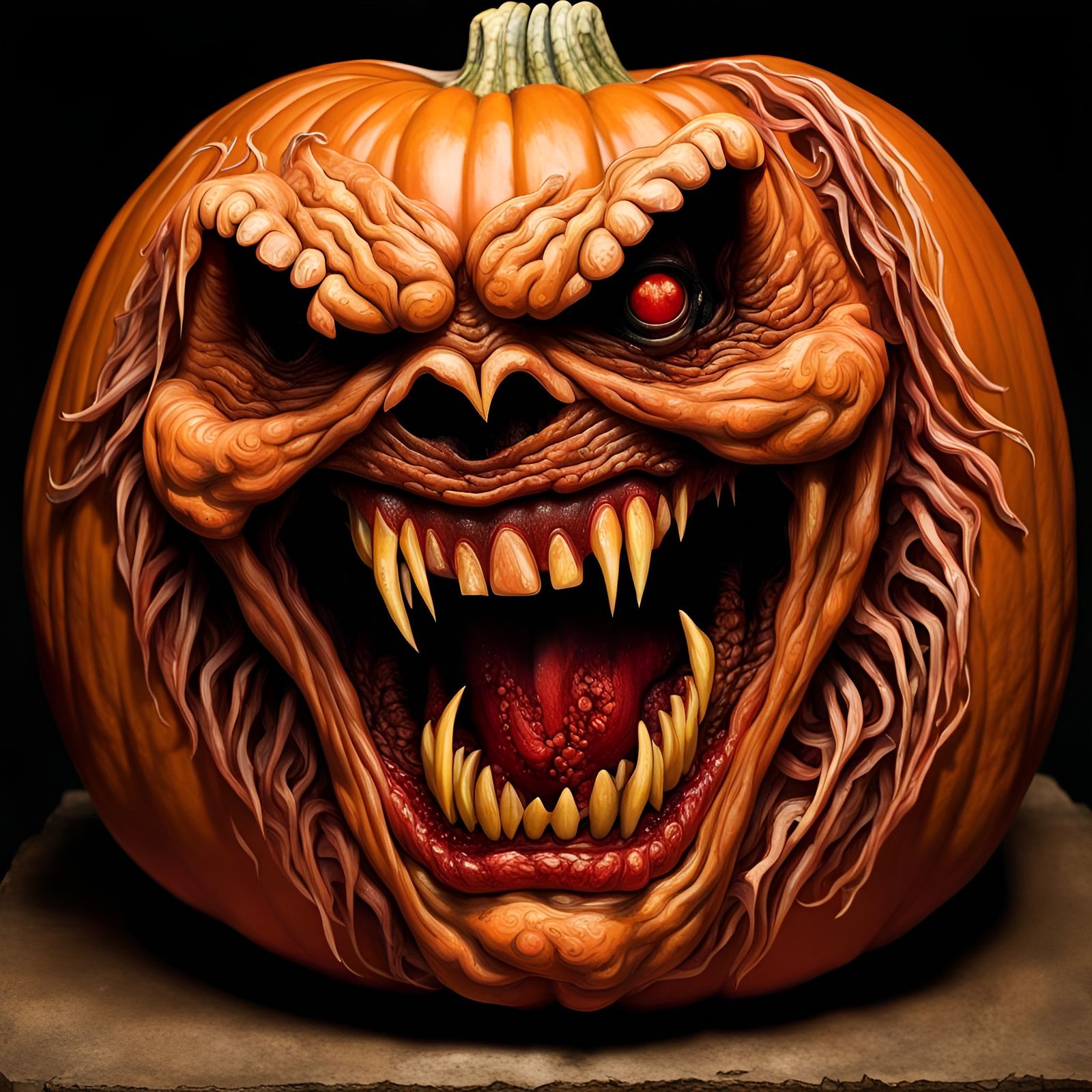Malicious Pumpkin Carving