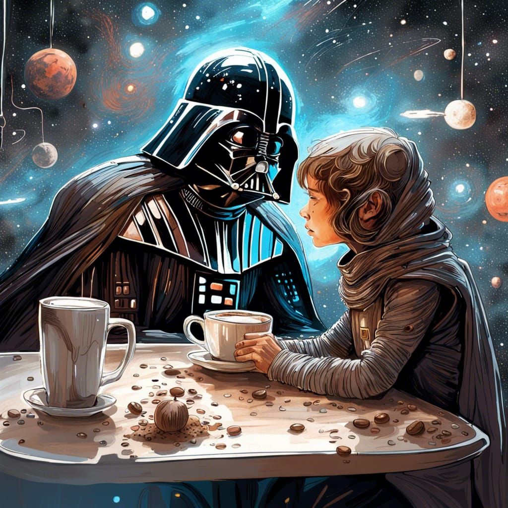 Coffee Shop in Space:I am your father