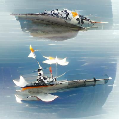 Anime Girl with White Hair in Manga Style