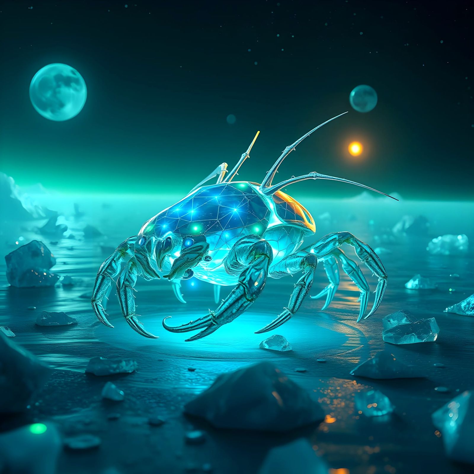 Exoplanet Crystal Entity: Electroconductive Lifeform in a Me...