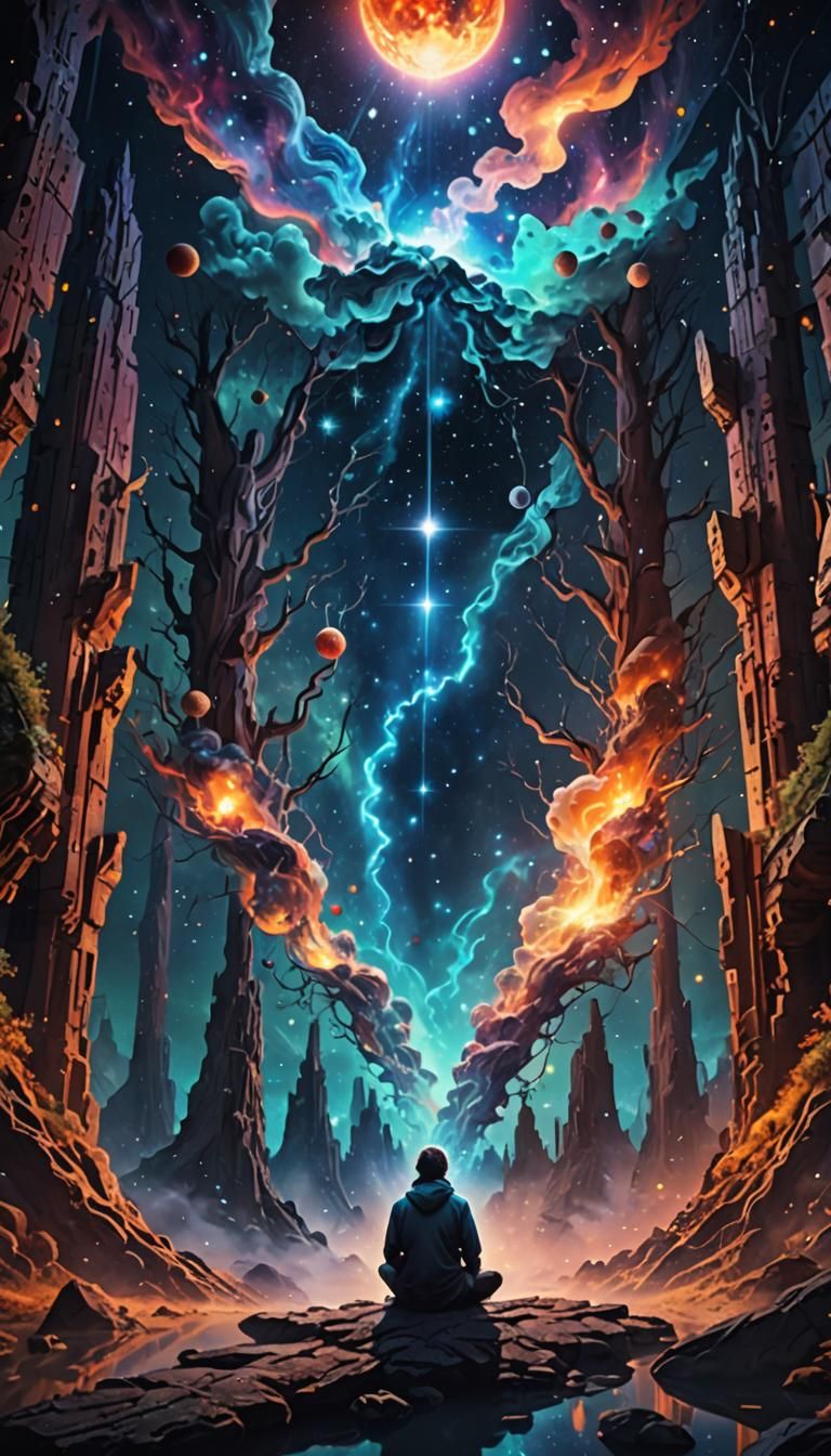 Astral Projection: A Holographic Hallucination in 8K