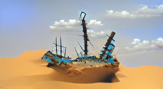 Desert Shipwreck