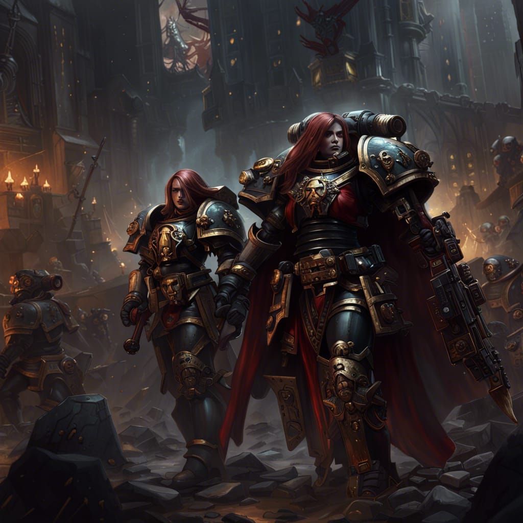 Sisters of Battle Warhammer 40k: Dark Fantasy Masterpiece