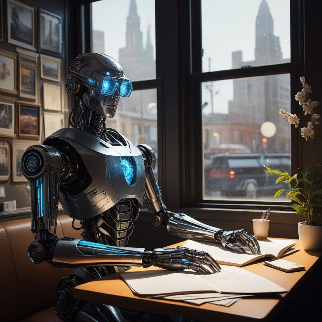 Sketchbot Getting Ready To Sketch