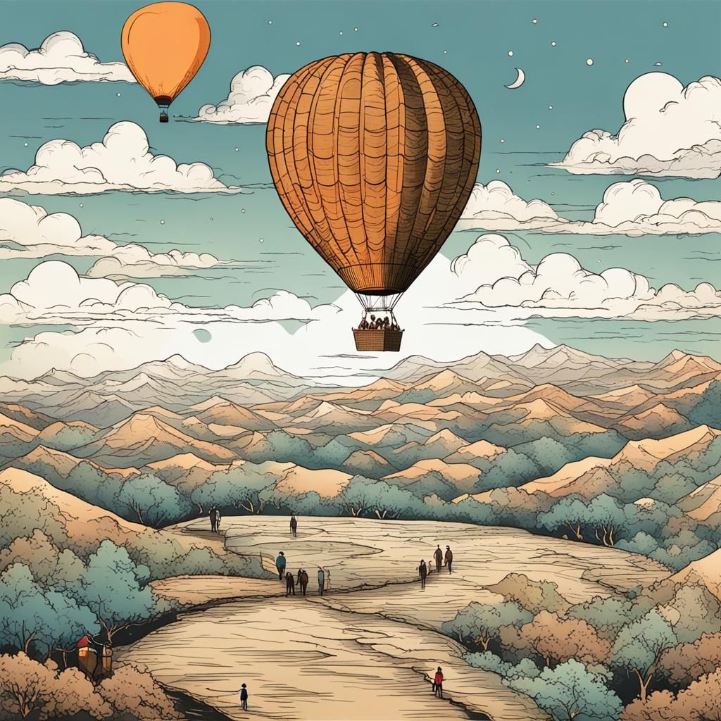 Reaching for the Moon with a Hot Air Balloon