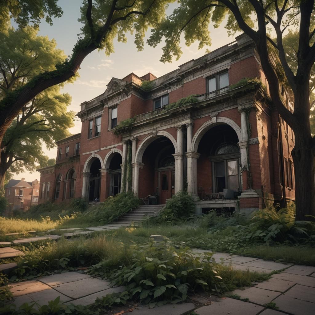 Detroit House Renovation in Cinematic Style