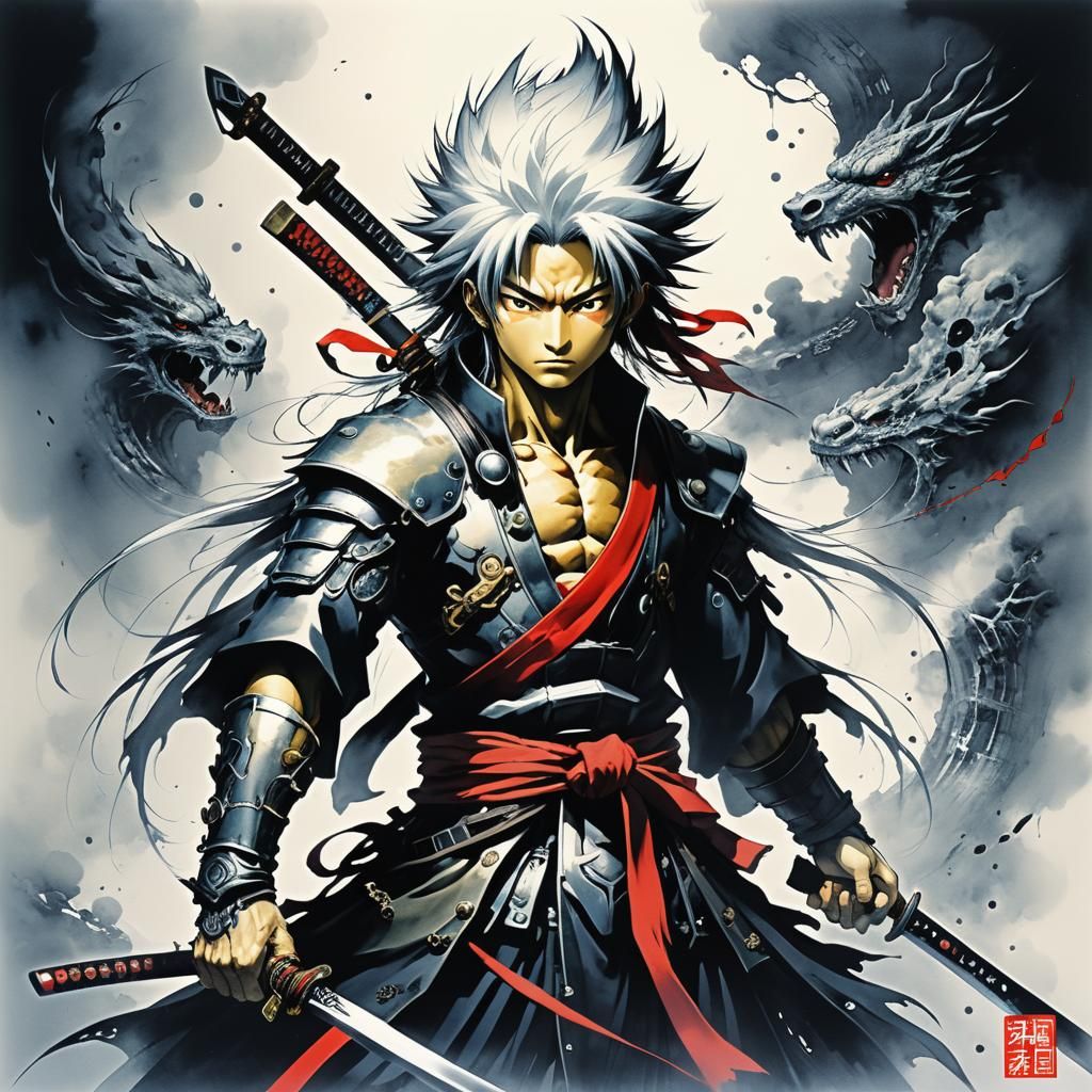 Ethereal Fantasy Art in Amano Style