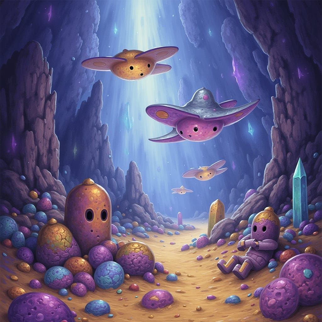 Crystal Skimmers Transport Gelfling Across Crystalline Deser...