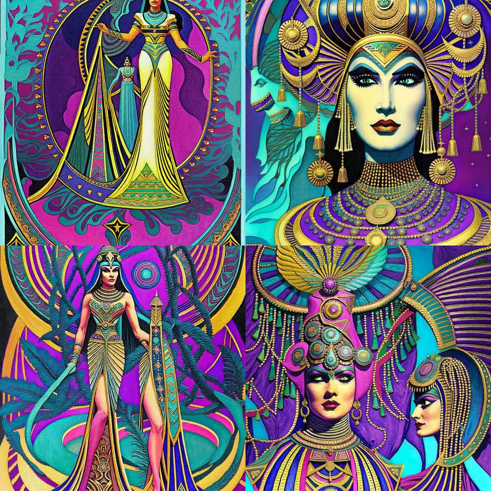 1920’s Cleopatra :: 8k resolution concept art :: intricately...