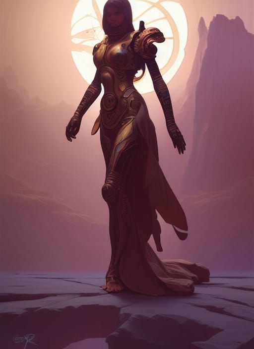 Destiny Digital Painting: Intricate Fantasy Art