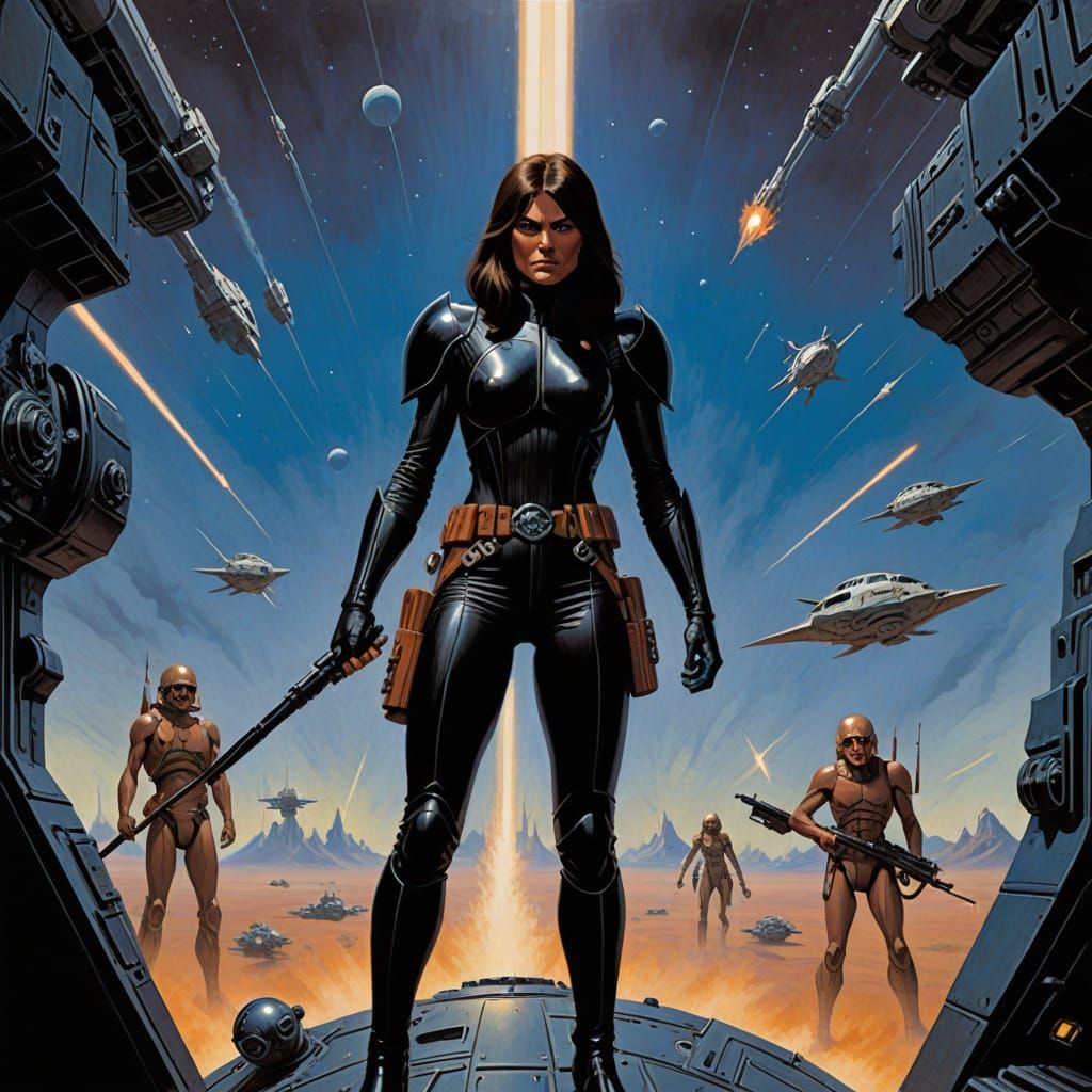 Space Pirate Mother Leads Daring Raid in Epic Adventure