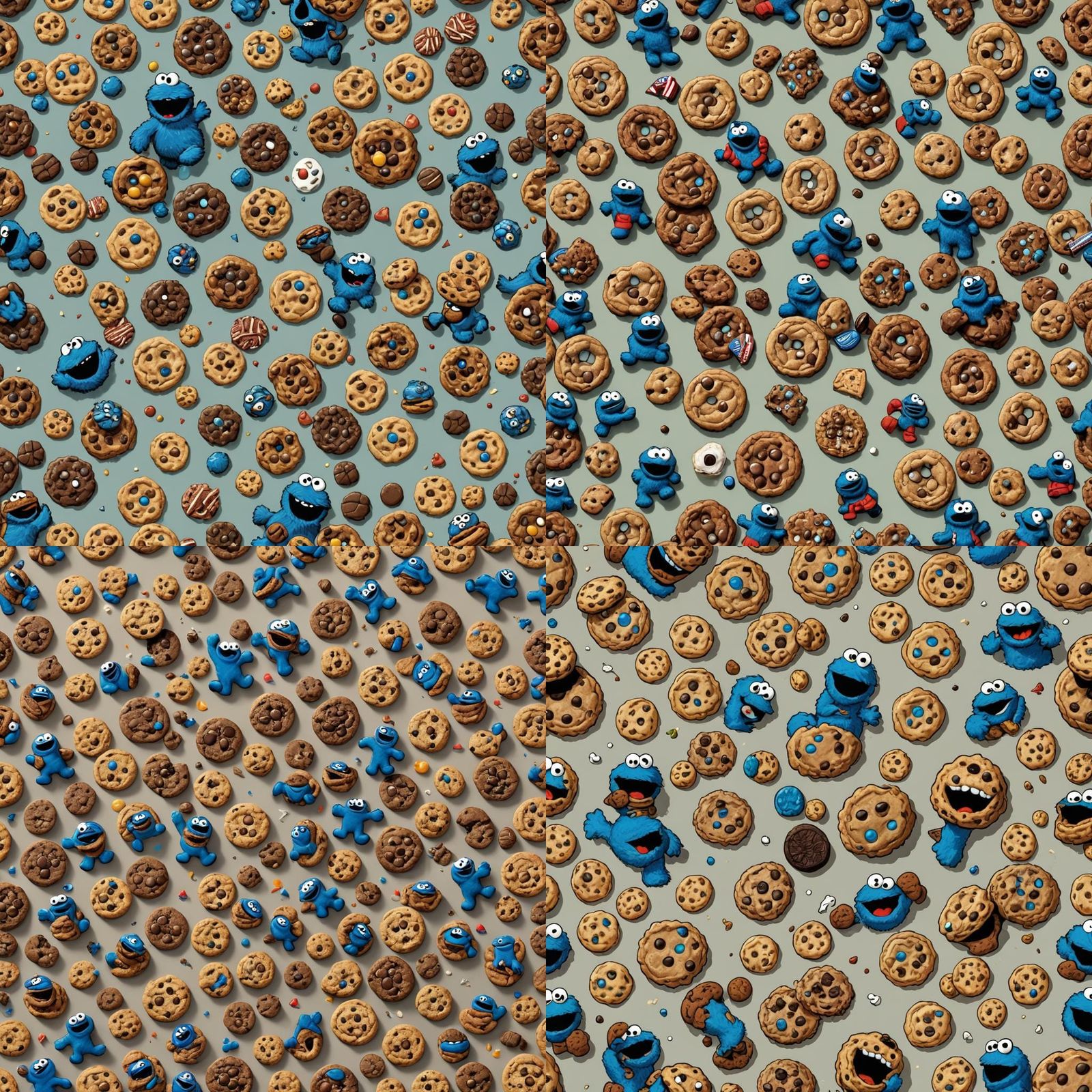 Cookie Monster's Epic Cookie Battle with Thanos