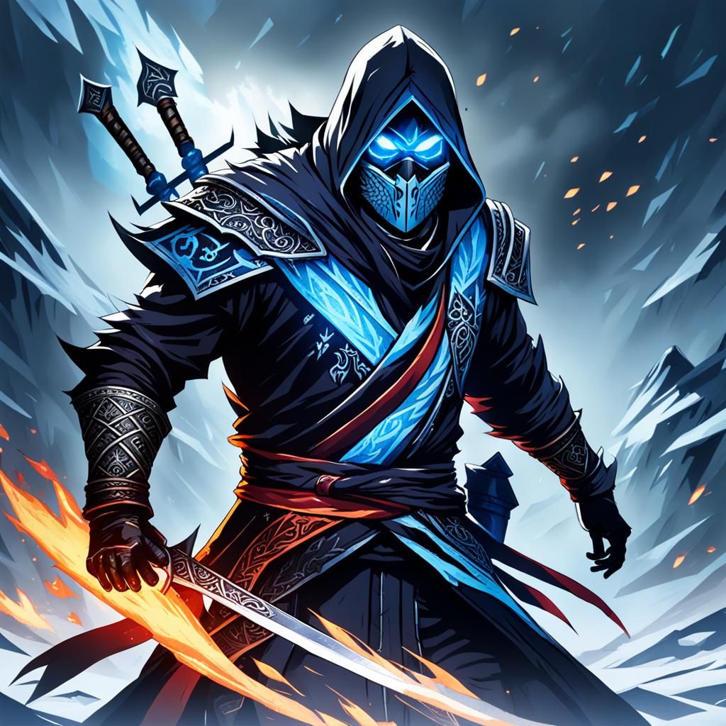 Shadow Fire and Ice Assassin King