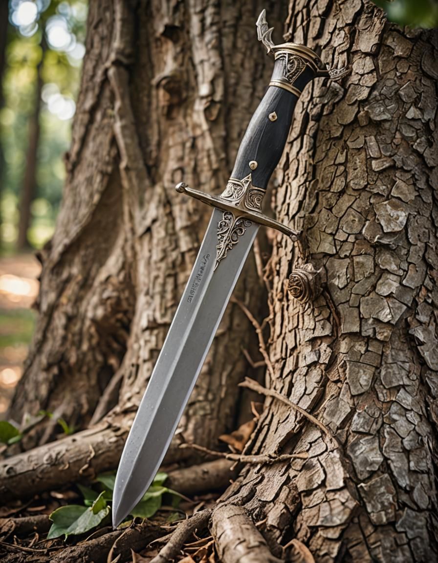 Dagger in the Woods: Professional Photography