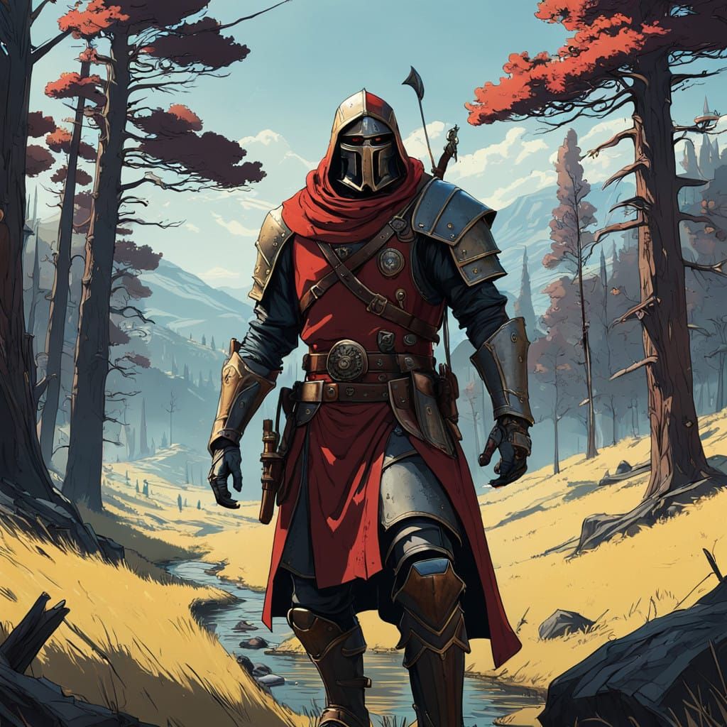 Ethereal Tuscan Warriors in Hyperrealistic Splendor