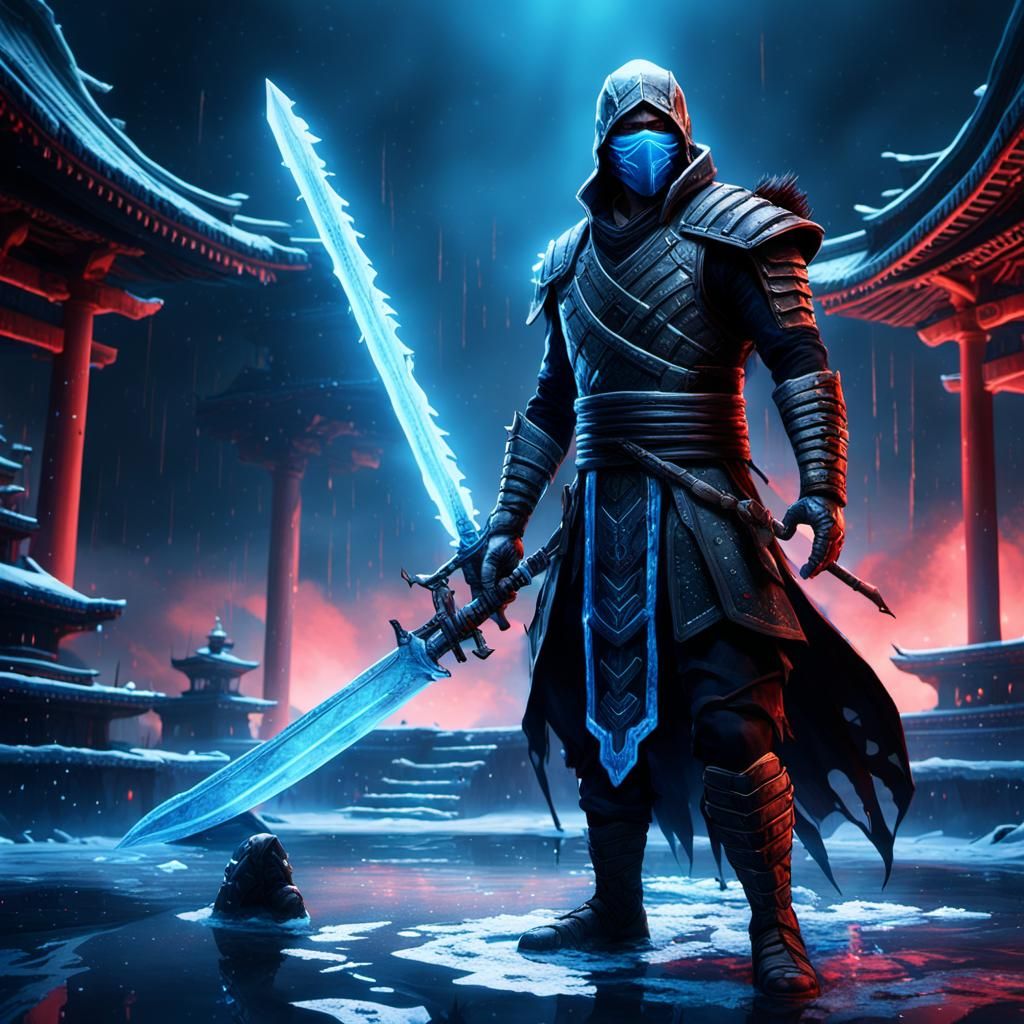 Sub-Zero Triumphant: Dark Fantasy Concept Art