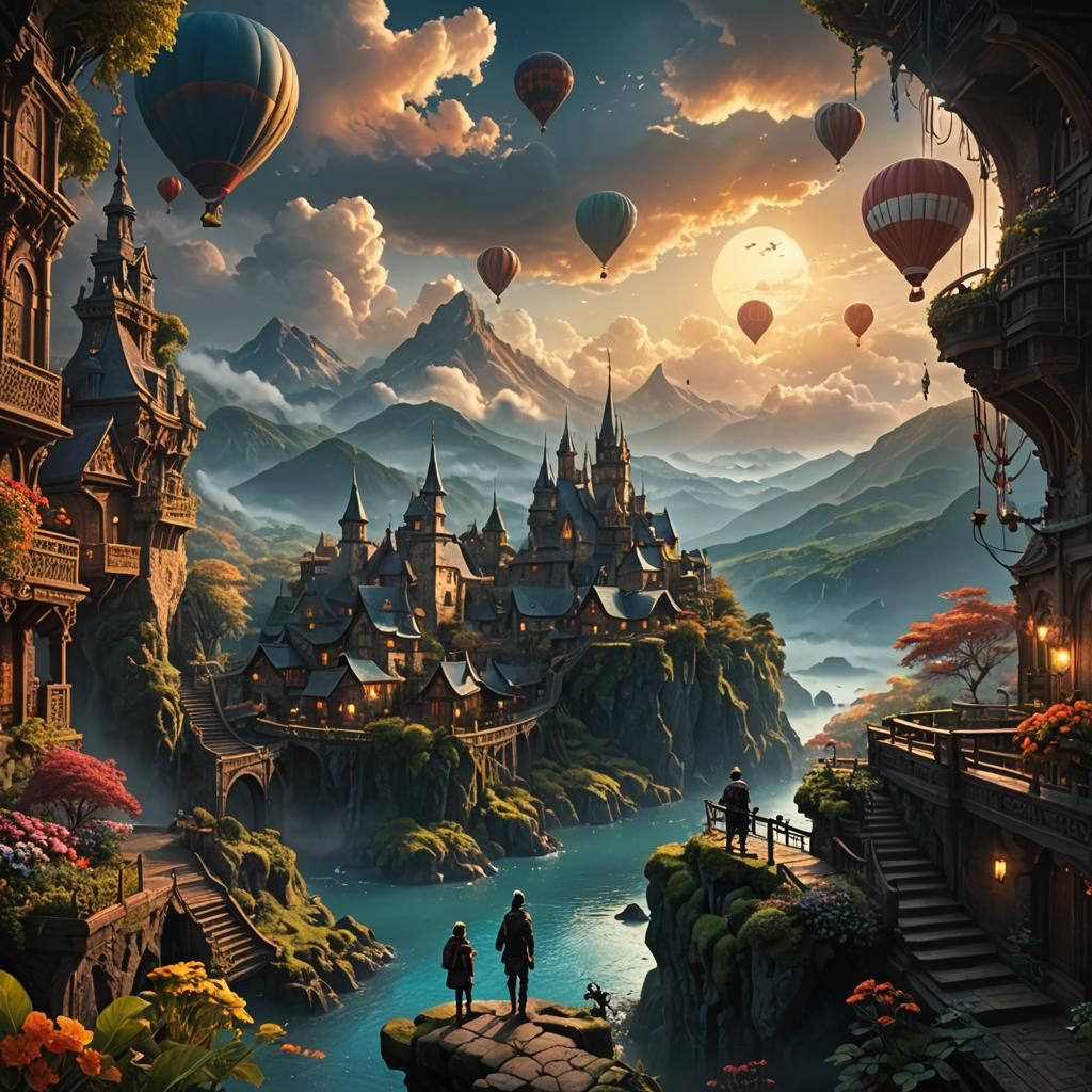 Epic Cinematic Digital Painting: Gratitude