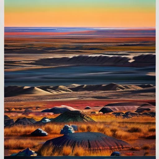 Petrified Forest Landscape