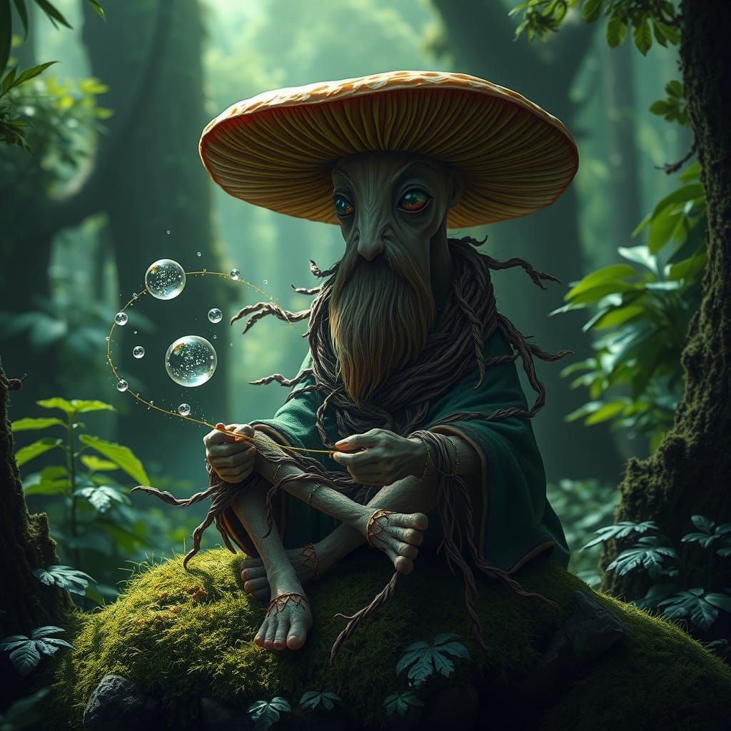 Mushroom Rewrites Reality in Primeval Forest