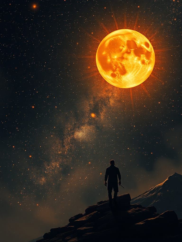 Abstract Space-Fi Masquerade: Celestial Song