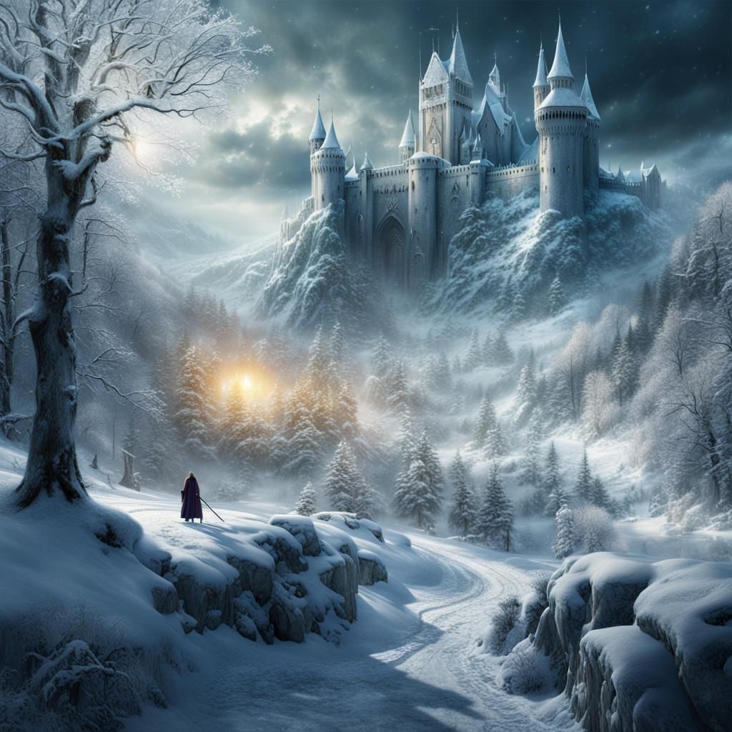 Narnia: The White Witch's Thaw in Digital Painting