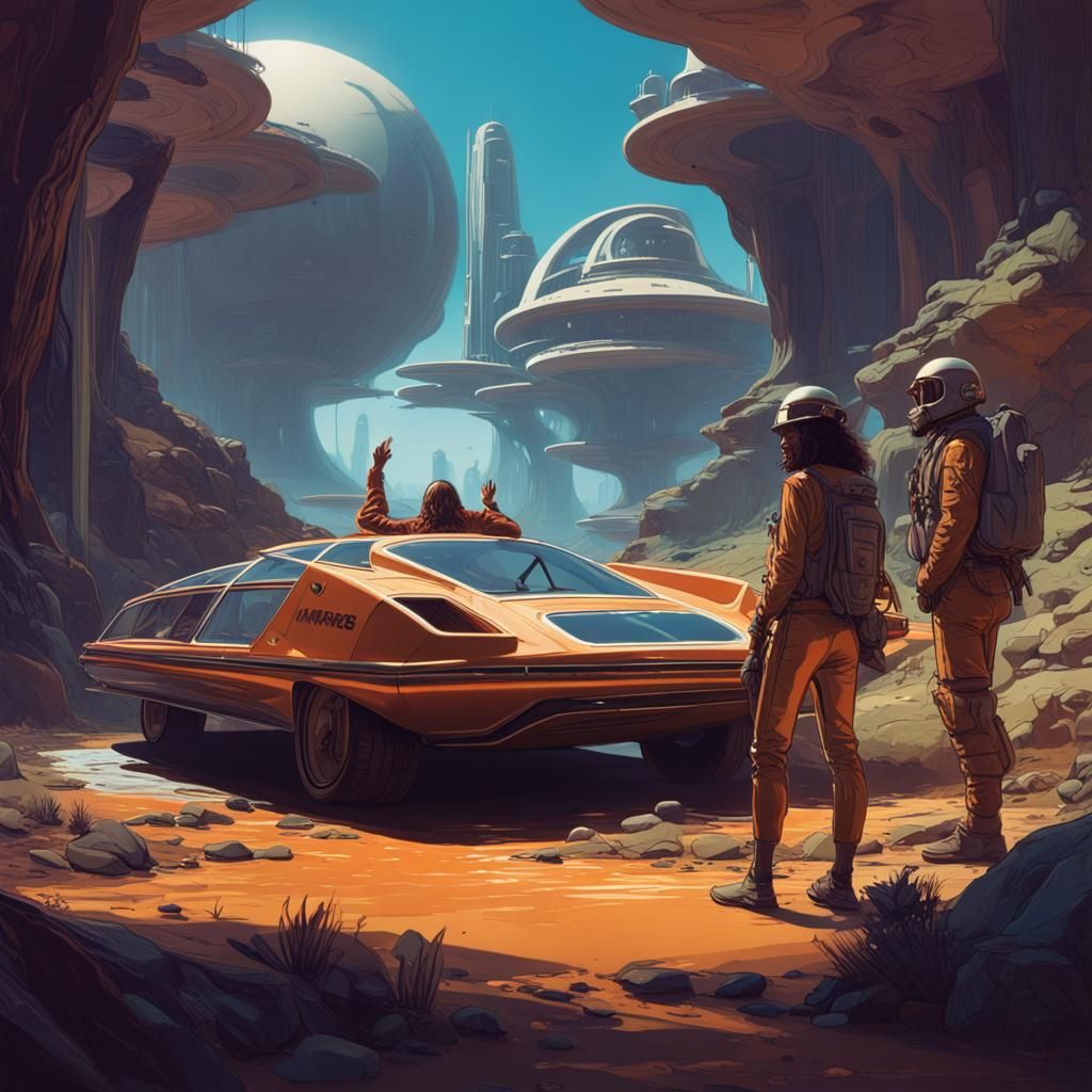 Hippies and Marines Living Together in Peace