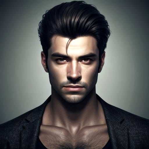 Male Portrait with High-Key Lighting