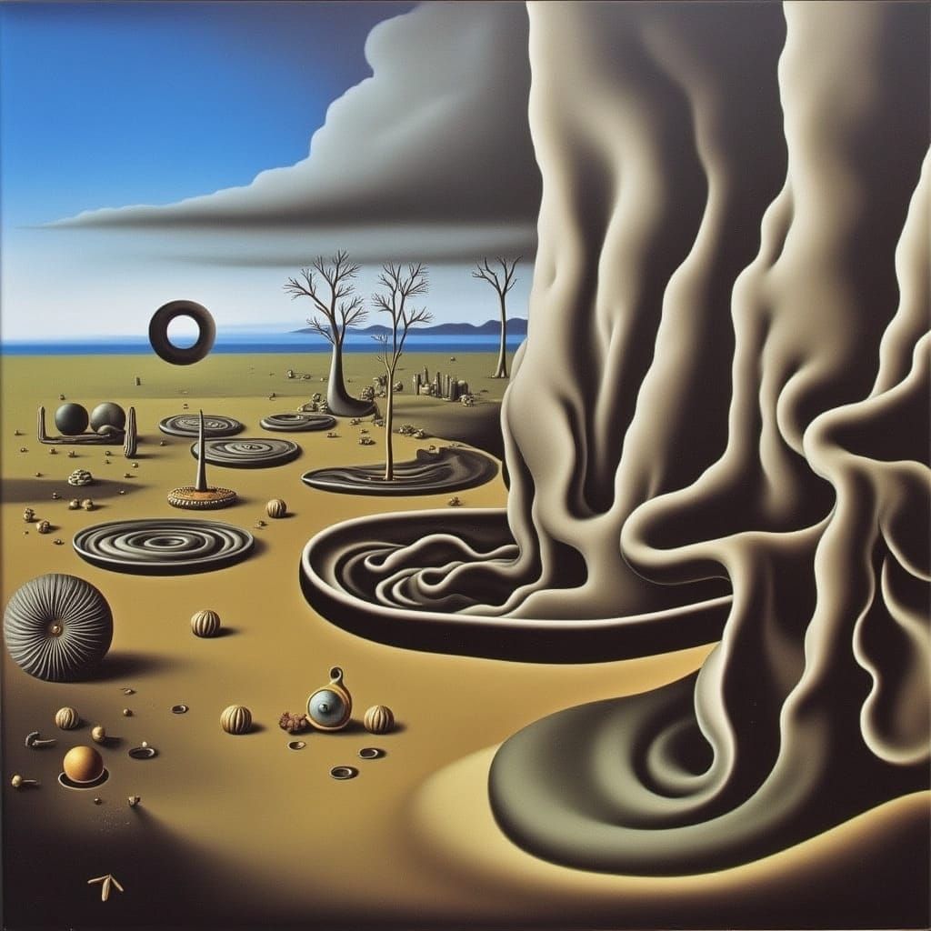 Whimsical Maze World with a Curious Mouse